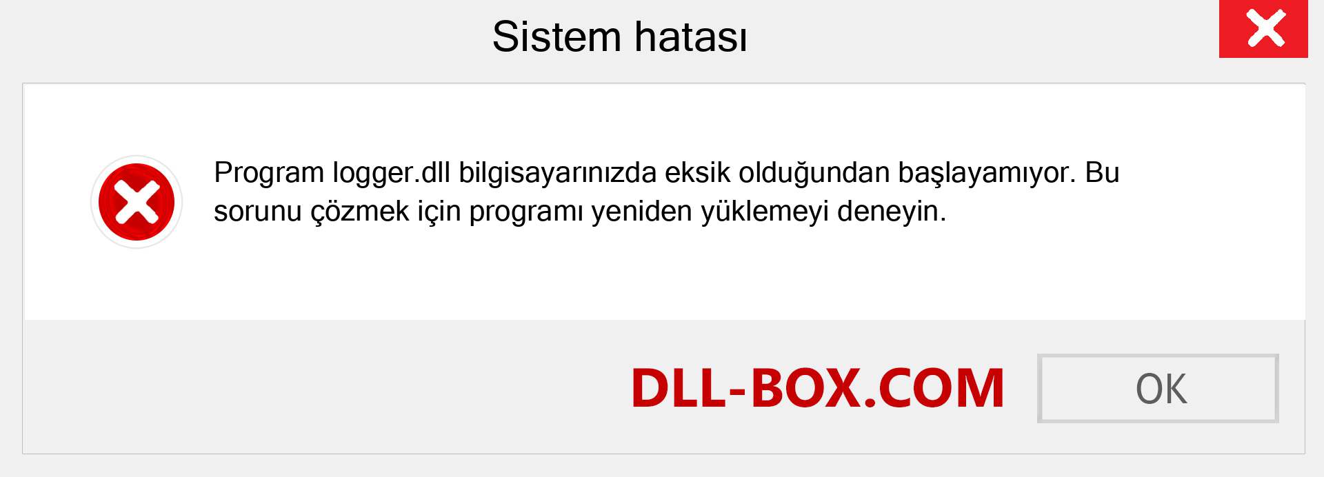 logger.dll dosyası eksik mi? Windows 7, 8, 10 için İndirin - Windows'ta logger dll Eksik Hatasını Düzeltin, fotoğraflar, resimler